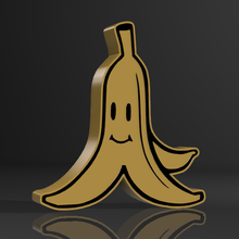 mario bros banana skin lamp 3d print model - Mito3D