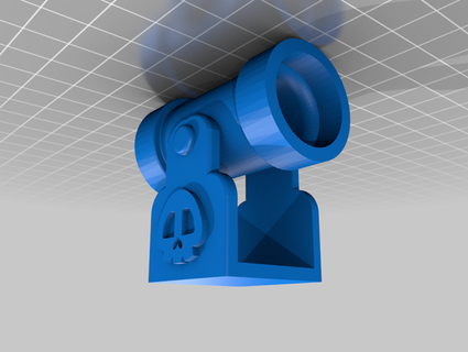 Mario bros Kugel Rechnung Kanon 3d print model - Mito3D