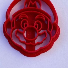 mario bros cookie cutter 3d print model - Mito3D