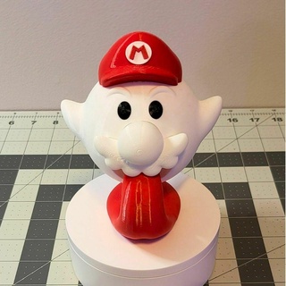 Mario bros fantasma arte nintendo super aslan3d 3d print model - Mito3D