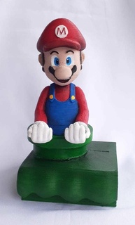 Mario kardeşler oyun kolu Kulp destek ps4 xbox oyunlar 3d print model - Mito3D