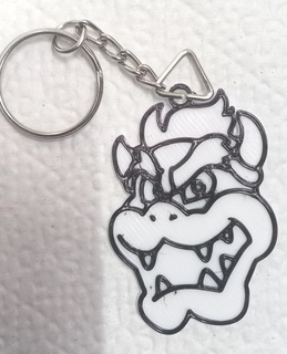 mario bros key rings 2023 set 3 keychain recollection 3d print model - Mito3D