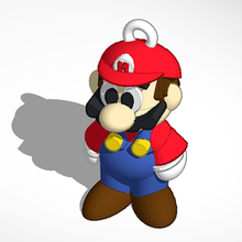 Mario bros Schlüsselbund Mode Nintendo Spiel Video mario luigi 3d print model - Mito3D