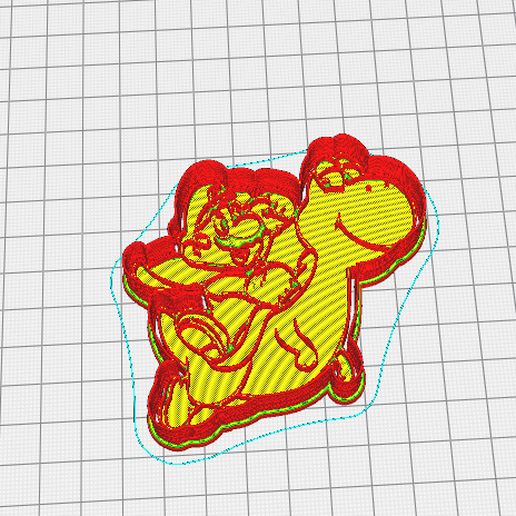 Mario kardeşler nintendo kurabiye kesici Sanat 3D print model - Mito3D