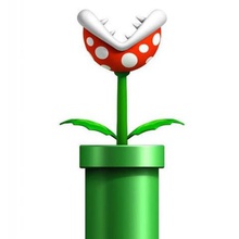 mario bros de la plante jeu super 3d print model - Mito3D