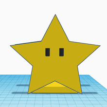 Mario bros stella tovagliolo squillare 3d print model - Mito3D