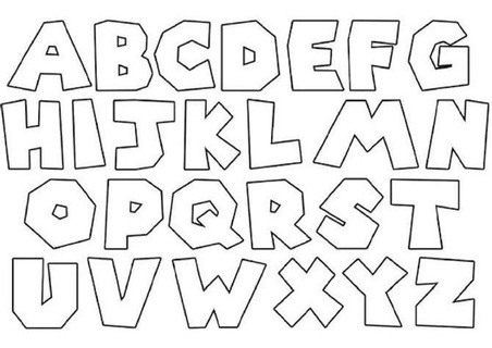 mario bross Paroles biscuits fondant mariobross lettres alphabet 3d print model - Mito3D