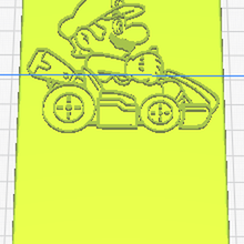 Mario Wagen 3d print model - Mito3D