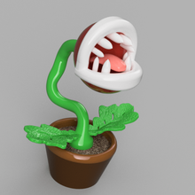 mario cart piranha bitki sanat toad luigi nintendo çiçek korkutucu flytrapcartoon amazon eater et süper etçil tuzak sinek Venüs canavar sinekkapanı video oyunu kova pot bitkiler yoshi arabaları sepeti 3d print model - Mito3D