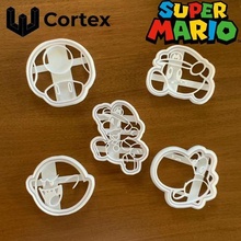 Mario kurabiye kesiciler Süper yoshi kesici Kirby Cortadores 3d print model - Mito3D