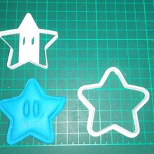 mario galletita coupe étoile divers étoiles sharp d'impression 3d print model - Mito3D