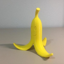 mario kart plátano.juego 3d print model - Mito3D