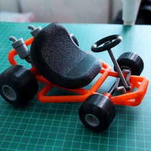 mario kart go Spielzeug 3d print model - Mito3D