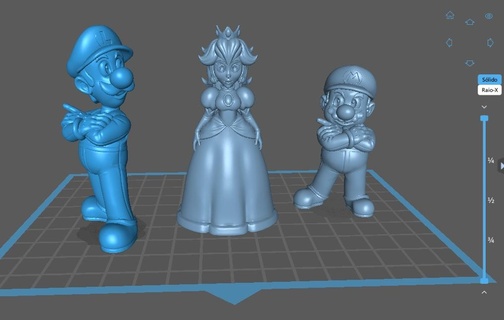 Mario Luigi Prens 3d print model - Mito3D