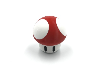 Mario mantar öğütücü mıknatıslar dişsiz tasarım adc reklam tasarımı reklam mağazası öğütücü ot dişsiz mantar türbin Sigara içmek esrar kenevir mıknatıs 3d print model - Mito3D