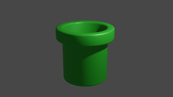 mario pipe bros pencil pot jar pen 3d print model - Mito3D
