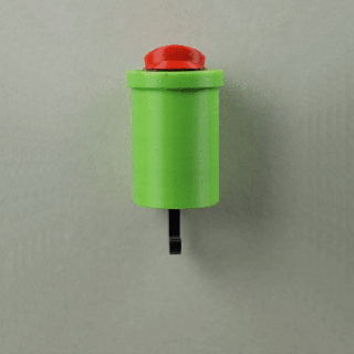 Mario tubo parete chiave appendiabiti super bros 3d print model - Mito3D