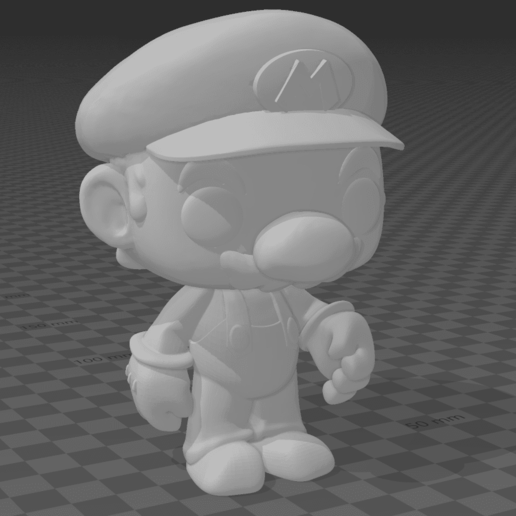 mario popular hermanos 3D print model - Mito3D