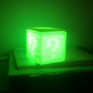 Mario Fragebox Lampe Box Licht Fragezeichen Dekor 3d print model - Mito3D