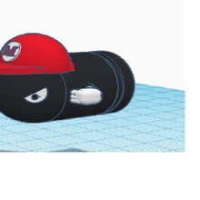 Mario razzo cap 3d print model - Mito3D