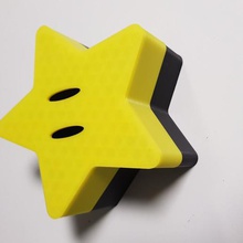 mario étoile boîte Luigi espace rangement crapaud bowser nintendo déco gadget 3d print model - Mito3D