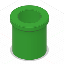 mario stash tube short game warp pipe box 3d print model - Mito3D