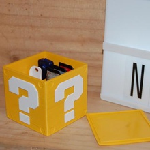 mario usb cubo gadget arranjo 3d print model - Mito3D