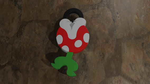 Mario mondo portachiavi ptooies video gioco arte mario nintendo giocattolo Mariopaper 3d print model - Mito3D