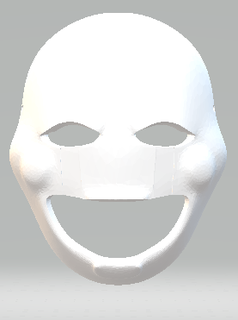 marionetta fnaf maschera Halloween marionetta fnaf fantoccio maschera 3d print model - Mito3D