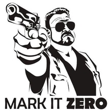 mark zero grande lebowski attaccatura di parete casa 3d print model - Mito3D