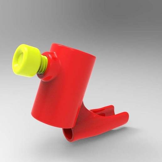 marker holder airbrush adapter art_tools 3D print model - Mito3D