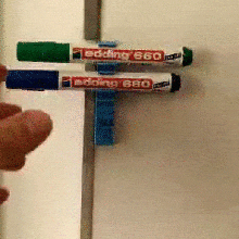 marker holder markers support slate posting 3d print model - Mito3D