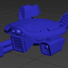 semaforo drone gioco warhammer 40k tau 2pi 3d print model - Mito3D