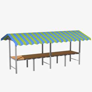 market stall fruit street vegetables travel colour italy food india vendor shop farmers cooking fresh produce colourful christmas stalls 3d print model - Mito3D