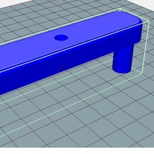 marking device middle rail door tool markings 3d print model - Mito3D