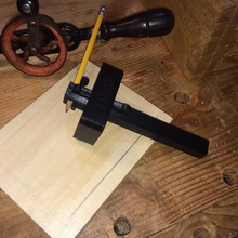 marcatura calibro - lavorazione tradizionale del legno strumento la falegnami strumenti utensili a mano 3d print model - Mito3D