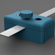 13 mm ölçer cetvel ve işaretleme aracı araçlar ahşap 3d print model - Mito3D