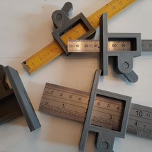trusquin mètre pliable personnalisable outil de outils streichmass imprimer la place printrbot nsfw compteur le marquage l'outil des à main butée profondeur jauge customizer pince 3d print model - Mito3D
