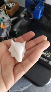 marowak keychain kerchain keychain pokemon cubone pok mon marowak bones skull  3d print model - Mito3D