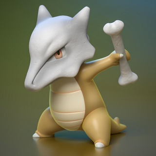marowak pokemon Game pokemongo pokemons eevee vaporeon jolteon flareon espeon umbreon leafeon galceon sylveon pikachu cubone alolanmarowak 3d print model - Mito3D