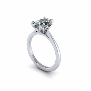 marchese diamante squillare r02 tigre oro gioielleria argento gioiello Fidanzamento nozze moda anello d'oro 3d print model - Mito3D