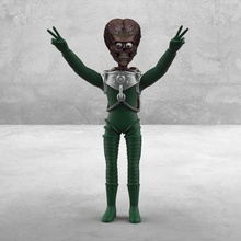 marte ataques alienígenas a arte criaturas espaço monstro homens verdes 3d print model - Mito3D