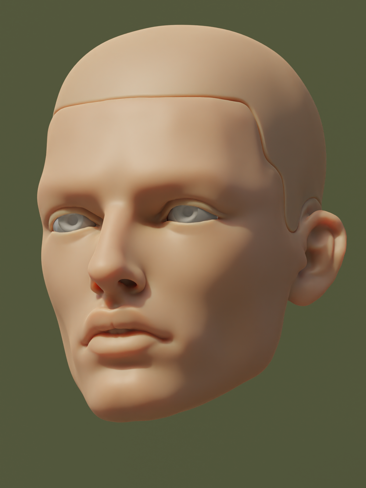 mars doll joshua head 3d model print toy figure jointed bjd anatomy art 3D print model - Mito3D