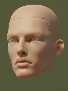 mars doll joshua head 3d model print toy figure jointed bjd anatomy art 3d print model - Mito3D