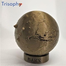 mars high relief planet + stand 3d map print astronomy marte milky red science solar touchable star sun spacex 3d print model - Mito3D