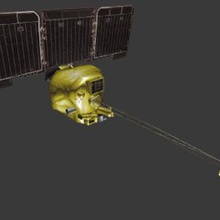 mars odyssey game 3d model spacecraft satellite eyes solar system 3d print model - Mito3D