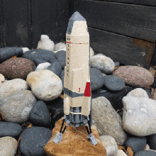 mars rocket various march astronaut space model making 3d print model - Mito3D