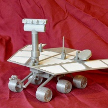 mars rover opportunity remix gioco modello di robot spirito spazio la nasa 3d print model - Mito3D