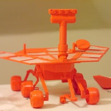 mars rover opportunity gioco moriza la nasa spazio spirito modello di robot 3d print model - Mito3D