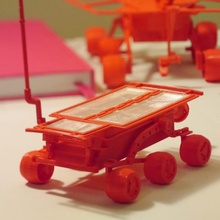 der mars rover sojourner gadget moriza nasa Raum Robotik 3d print model - Mito3D